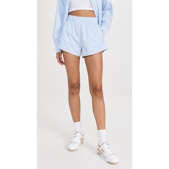 Recreational Habits The Ferry Cotton Short - S - Blue - Picture 3 of 6